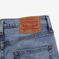 Levis 511 Jeans 29x30 Blue Slim Tapered Light Stonewash Red Tab Denim