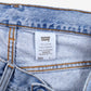 Levis 505 Denim Shorts Jorts 32 00s Blue Regular Light Wash Summer