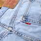 Levis 505 Denim Shorts Jorts 32 00s Blue Regular Light Wash Summer