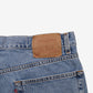 Levis 550 Denim Baggy Shorts Jorts 40 00s Blue Relaxed Light Wash Summer