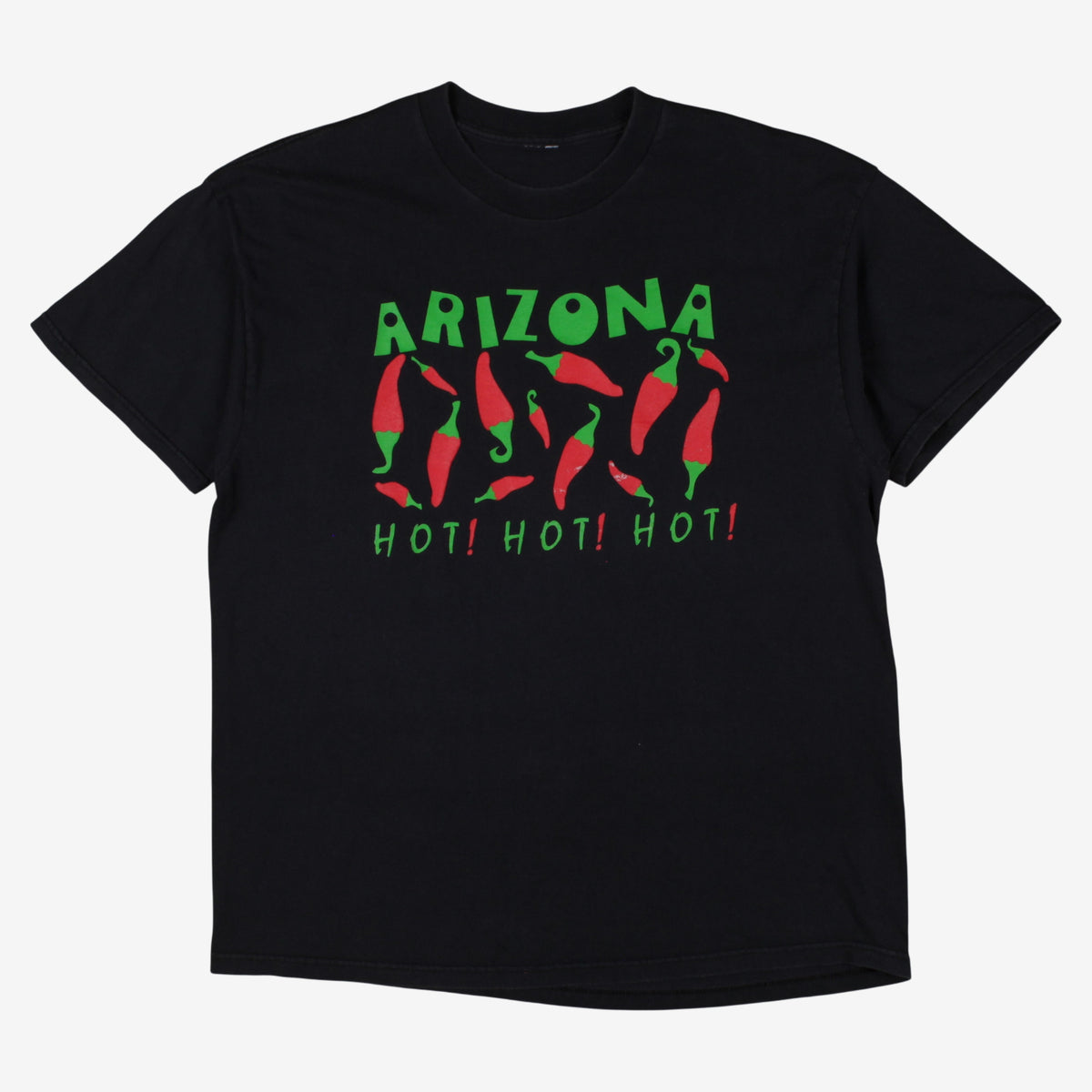 Vintage Graphic T-shirt XL Mens 90s Black Arizona Chili Pepper Hot Southwest