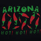 Vintage Graphic T-shirt XL Mens 90s Black Arizona Chili Pepper Hot Southwest