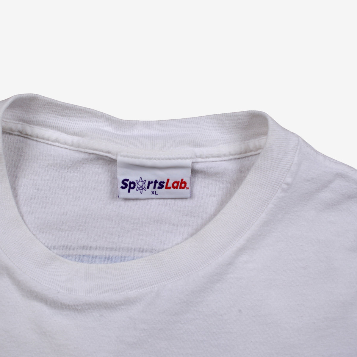 Vintage Sportslab T-shirt XL Mens 90s White Y2k Streetwear Single Stitch