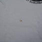 Vintage Fruit Of The Loom T-shirt L Mens 90s Grey Bank Graphic Single Stitch