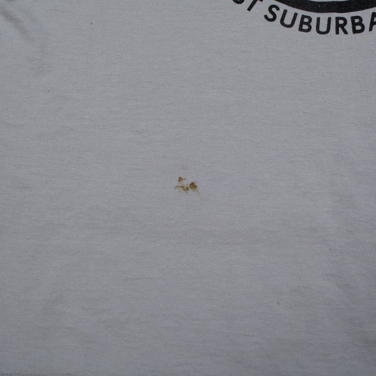 Vintage Fruit Of The Loom T-shirt L Mens 90s Grey Bank Graphic Single Stitch