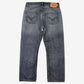 Levis 501 Jeans 34x29 Blue Regular Straight Faded Stonewash Red Tab Denim