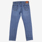 Levis 505 Jeans 38x34 Blue Regular Straight Faded Stonewash Mid Rise Denim