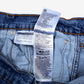 Levis 505 Jeans 38x34 Blue Regular Straight Faded Stonewash Mid Rise Denim