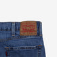 Levis 505 Jeans 38x34 Blue Regular Straight Faded Stonewash Mid Rise Denim