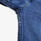 Levis 505 Jeans 38x34 Blue Regular Straight Faded Stonewash Mid Rise Denim