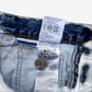 Levis 550 Jeans 34x28 Mens Blue Relaxed Taper Faded Mid Stonewash Denim