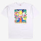 Vintage Hefty Sun Island T-shirt L Mens 80s Jamaica Graphic White Single Stitch
