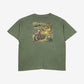 Vintage Harley Davidson T-shirt 3XL Mens 00s Green Honolulu Hawaii Pocket Biker