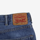 Levis 550 Jeans 44x32 Mens Blue Relaxed Taper Stonewash Red Tab Denim