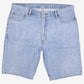 Levis 505 Denim Shorts Jorts 40 00s Blue Light Wash Summer Style