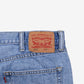 Levis 505 Denim Shorts Jorts 40 00s Blue Light Wash Summer Style