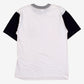 Vintage Ringer Single Stitch T-shirt M Mens 90s White Lost Valley Camp