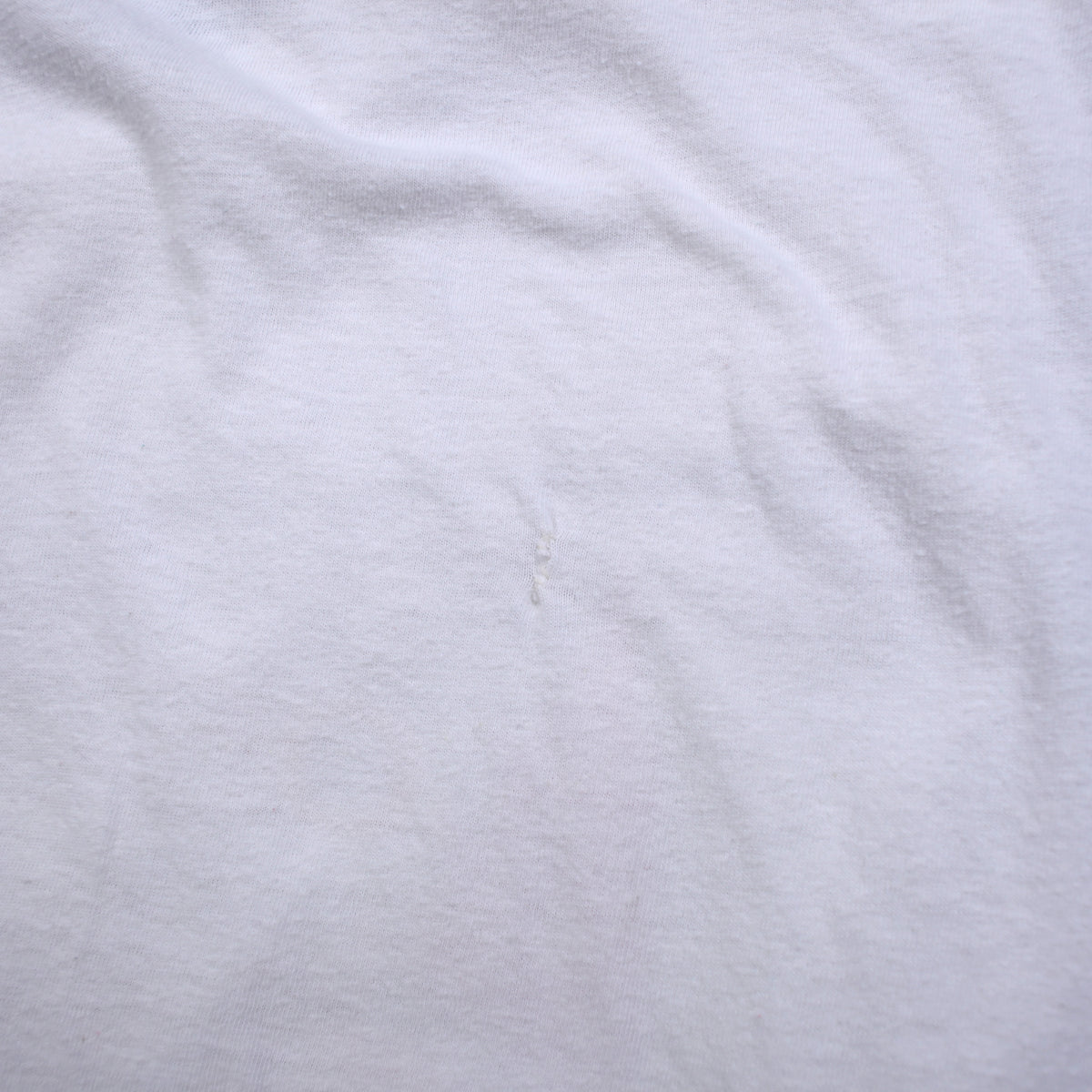 Vintage Ringer Single Stitch T-shirt M Mens 90s White Lost Valley Camp