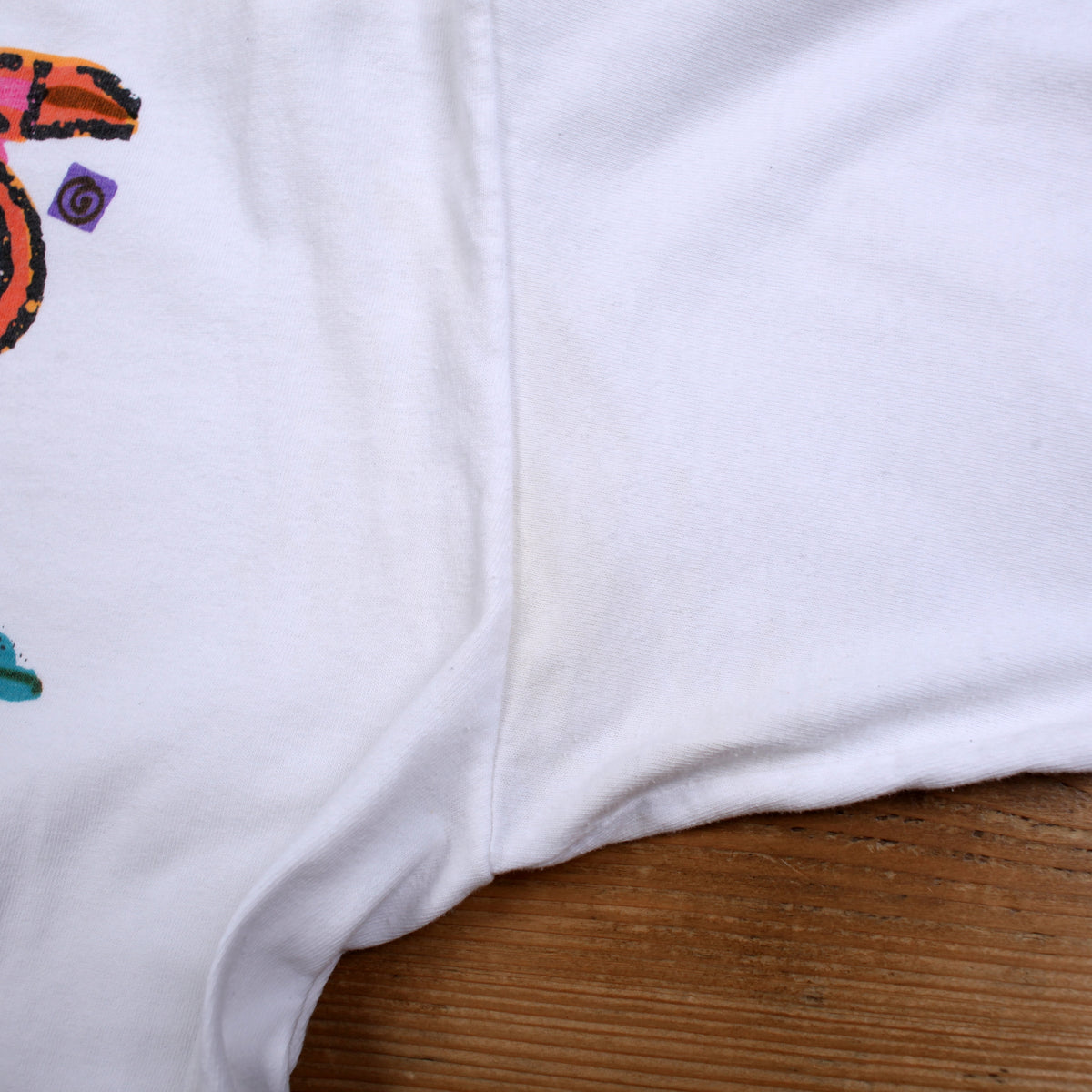 Vintage Cyrk Sport T-shirt XL Mens 90s White Seahorse Single Stitch USA Made