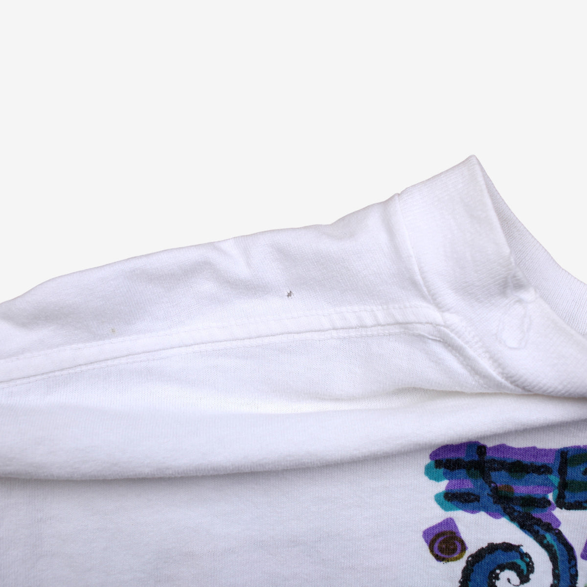 Vintage Cyrk Sport T-shirt XL Mens 90s White Seahorse Single Stitch USA Made