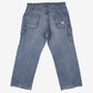 Levis Signature Carpenter Jeans 36x30 Mens Blue Stonewash Denim Workwear Wide