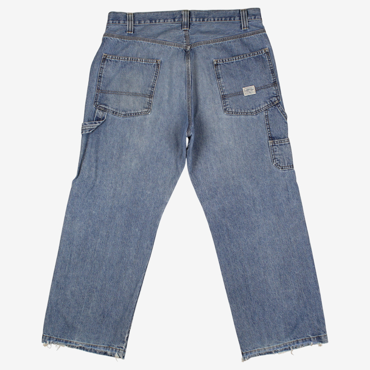 Levis Signature Carpenter Jeans 36x30 Mens Blue Stonewash Denim Workwear Wide
