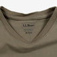 L L Bean T-shirt M Mens 00s Green Pocket Outdoor Nature Camping Hiking