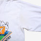Vintage Screen Stars T-shirt M Mens 90s White Running Athletic Single Stitch USA