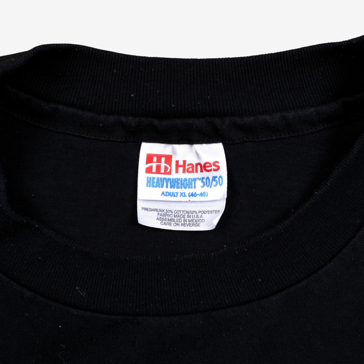 Vintage Hanes T-shirt XL Mens Black Grouchy Old Geezer Graphic Single Stitch