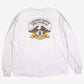 Vintage Hanes T-shirt 2XL Mens 00s Grey Long Island NY Biker Motorcycle