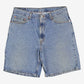 Levis 550 Denim Baggy Shorts Jorts 36 00s Blue Relaxed Light Wash Summer