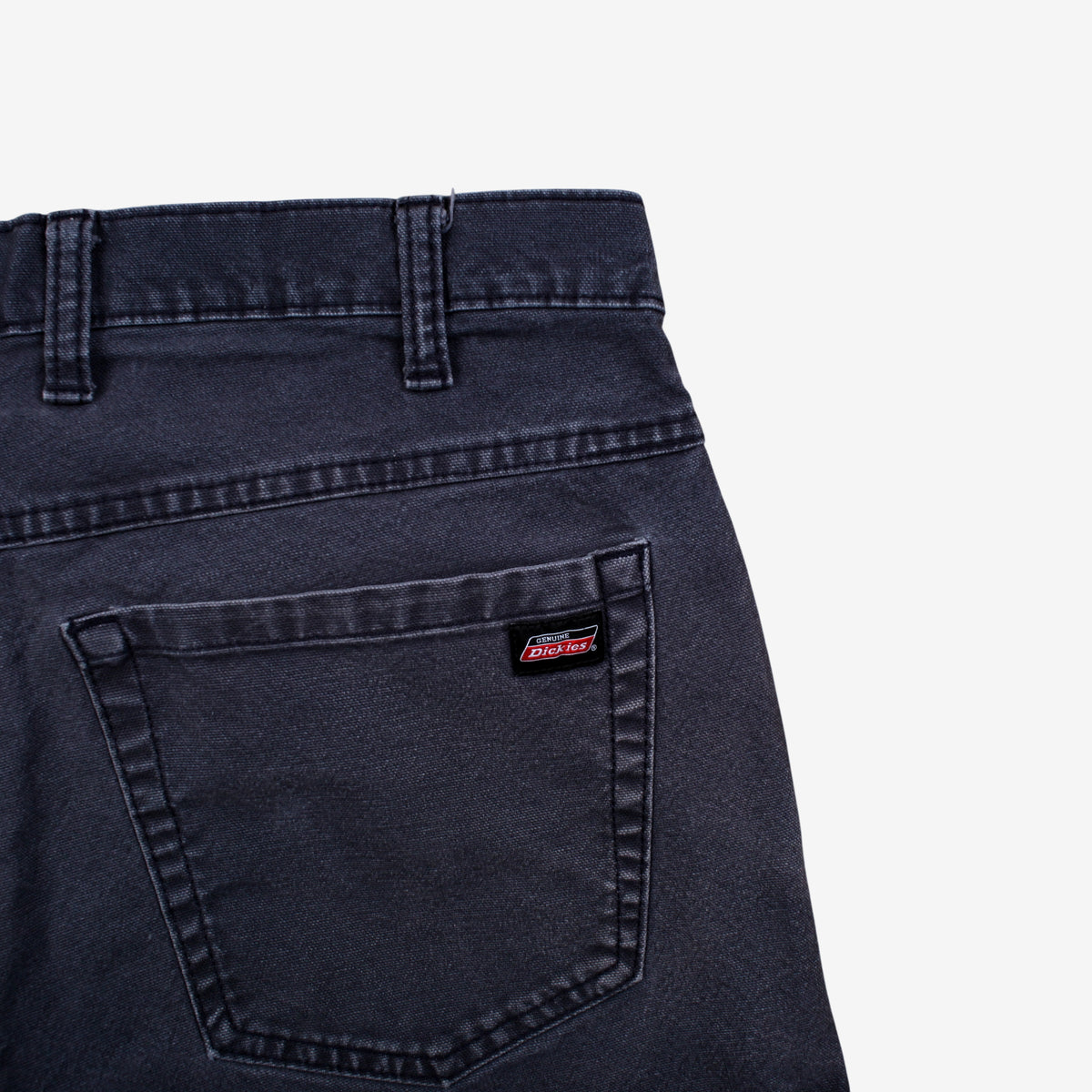 Dickies Shorts 32 Mens 00s Grey Carpenter Utility Workwear Canvas Cotton