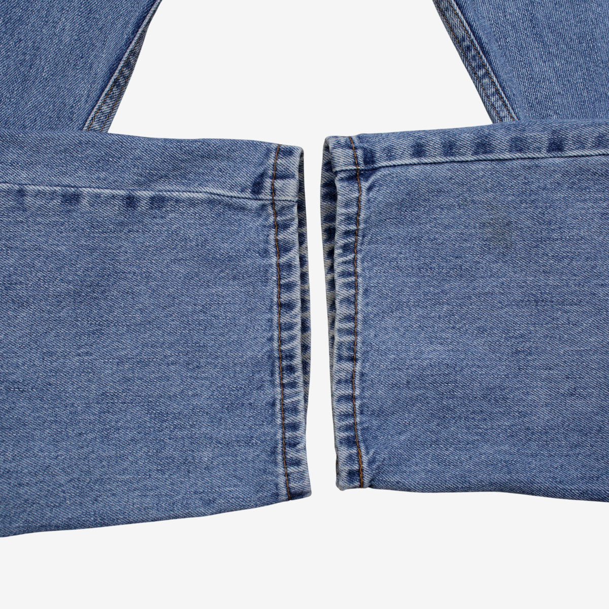 Levis 550 Jeans 36x30 Blue Relaxed Taper Faded Stonewash Zip Denim