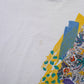 Vintage Screen Stars Best T-shirt L Mens 90s White Abstract Single Stitch