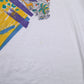 Vintage Screen Stars Best T-shirt L Mens 90s White Abstract Single Stitch