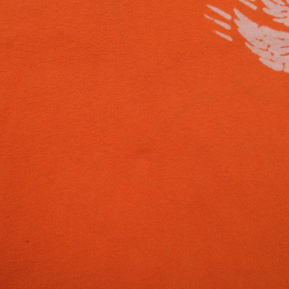 Gap Biker T-shirt L Mens Orange Motorcycle Graphic V-neck Long Sleeve