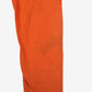 Gap Biker T-shirt L Mens Orange Motorcycle Graphic V-neck Long Sleeve