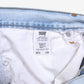 Levis 527 Jeans 34x29 Blue Slim Bootcut Low Boot Cut Light Stonewash Denim