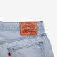 Levis 527 Jeans 34x29 Blue Slim Bootcut Low Boot Cut Light Stonewash Denim