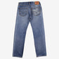 Levis 505 Jeans 31x32 Mens Blue Regular Straight Faded Zip Fly Denim