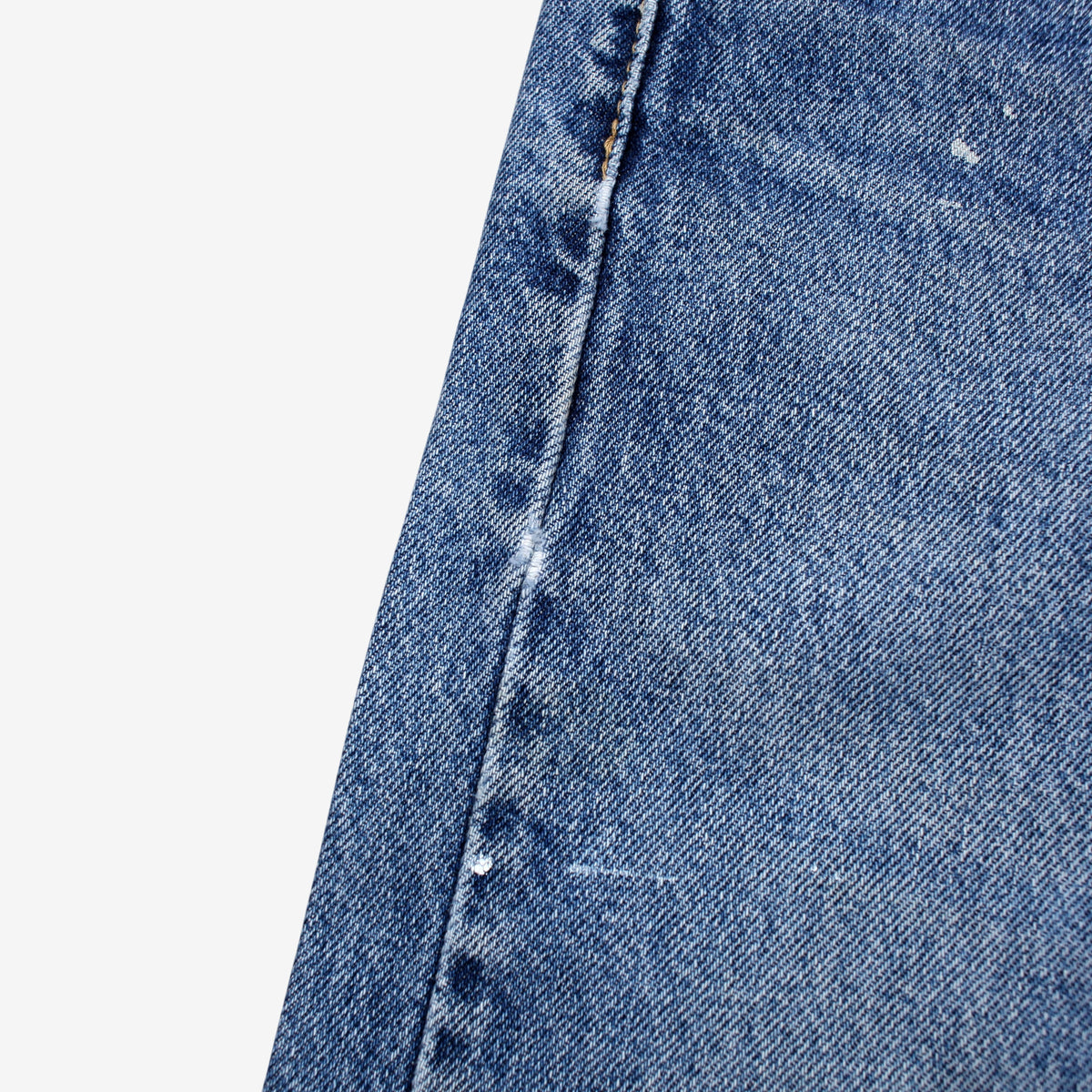 Levis 505 Jeans 31x32 Mens Blue Regular Straight Faded Zip Fly Denim