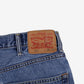Levis 550 Jeans 38x30 Blue Relaxed Taper Faded Medium Stonewash Zip Denim