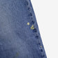 Levis 550 Jeans 38x30 Blue Relaxed Taper Faded Medium Stonewash Zip Denim