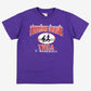 Vintage Hanes T-shirt L Womens 90s Purple Spokane Baseball Single Stitch USA