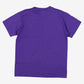 Vintage Hanes T-shirt L Womens 90s Purple Spokane Baseball Single Stitch USA