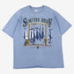 Vintage Hanes T-shirt 2XL Mens Blue South Reef Fishing Marlin