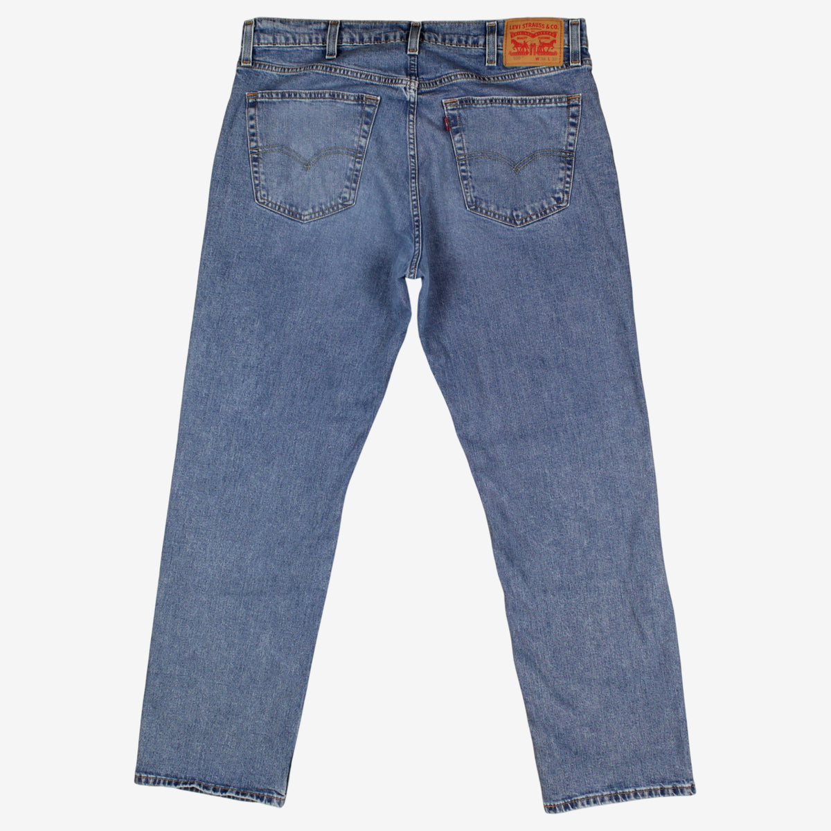 Levis 559 Jeans 38x32 Blue Relaxed Straight Stonewash Red Tab Denim