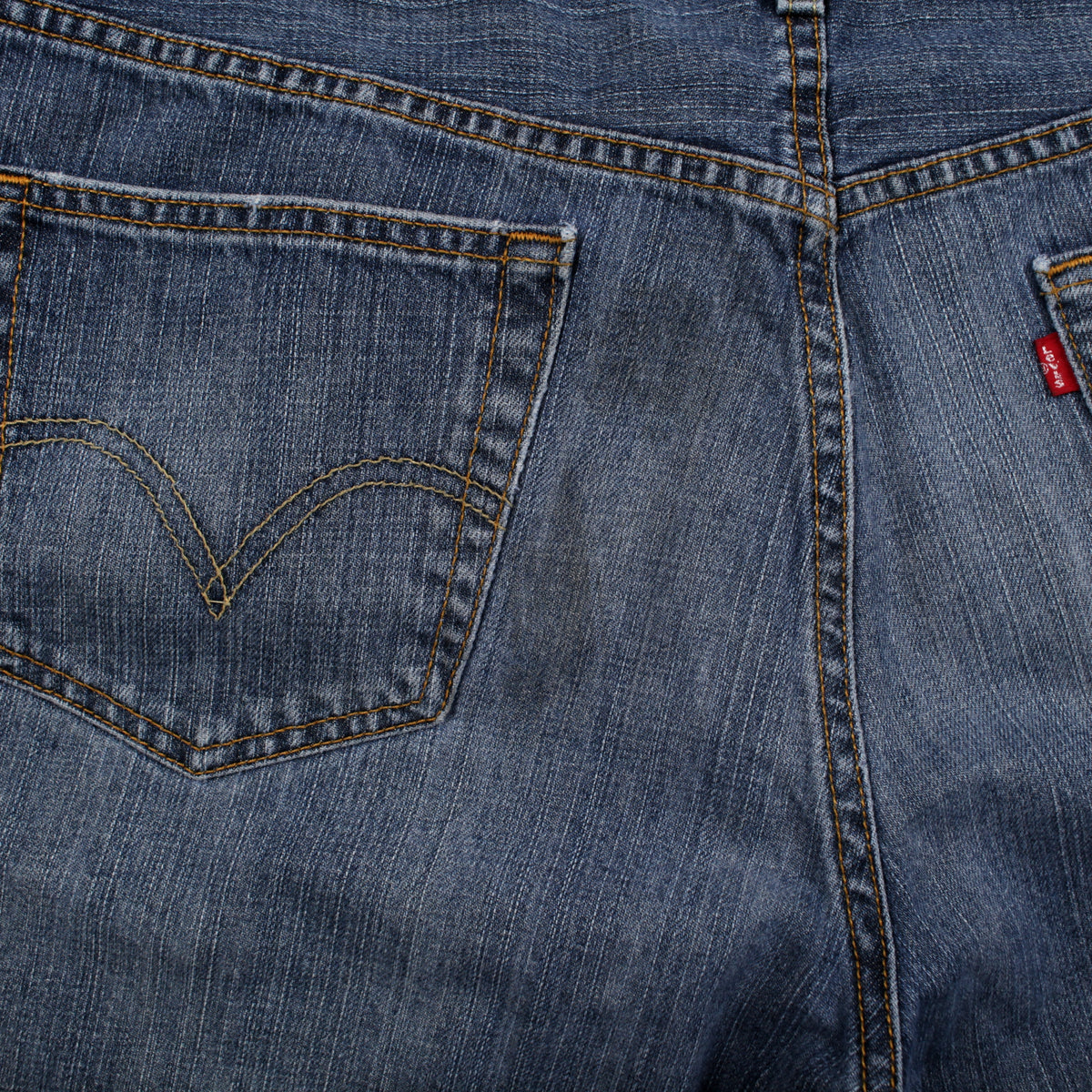 Levis 559 Jeans 36x30 Blue Relaxed Straight Faded Medium Stonewash Denim