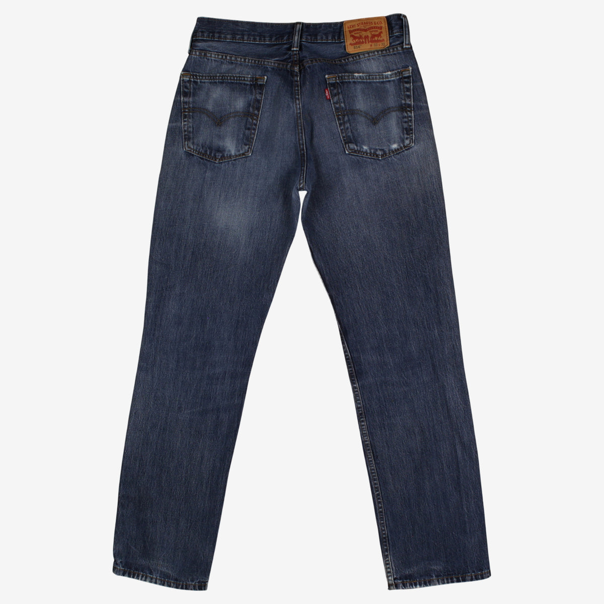 Levis 514 Jeans 32x32 Blue Regular Straight Stonewash Red Tab Denim