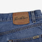 Levis Signature Jeans 36x32 Blue Strauss Relaxed Faded Stonewash Denim